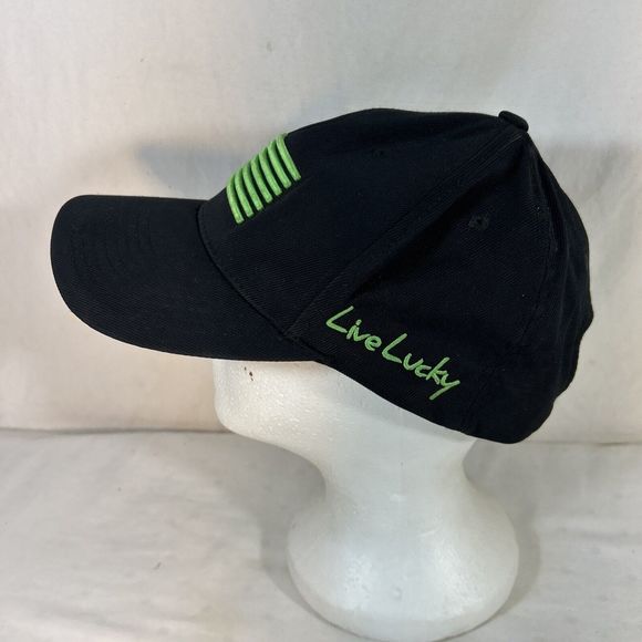 Black Clover Hat Cap Live Lucky Snap Back - Picture 3 of 8